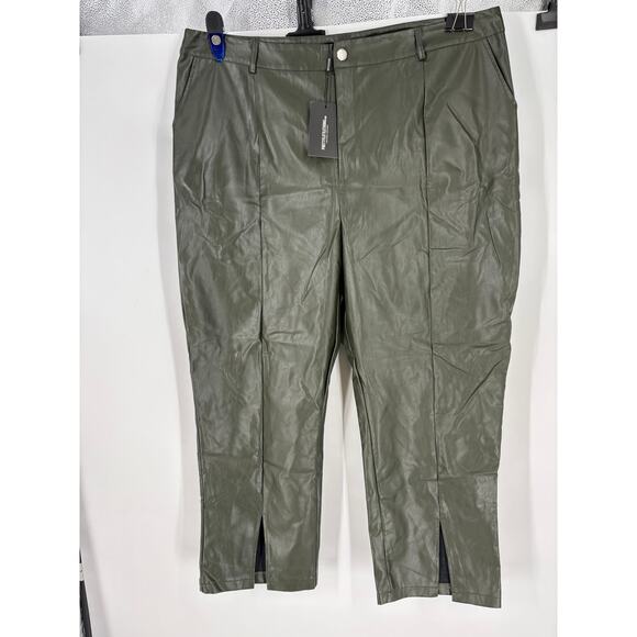 Pretty Little Thing Olive Pants (B29) - Picture 12 of 12